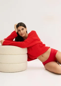 Sale Braguita con encaje (4 unidades) Mujer Ropa Interior De Algodón|Bragas