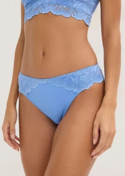 Discount Braguita con encaje de flores Mujer Lencería|Bragas