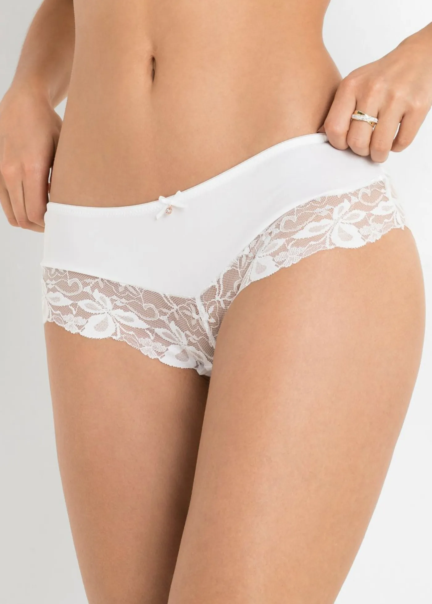 Clearance Braguita con encaje fino (2 unidades) Mujer Lencería|Bragas