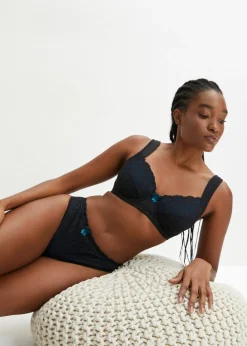 Outlet Braguita con encaje suave Mujer Lencería|Bragas