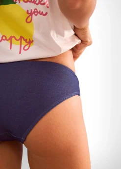 Hot Braguita de bikini con aspecto vaquero Mujer Conjuntos De Traje De Baño|Tankinis