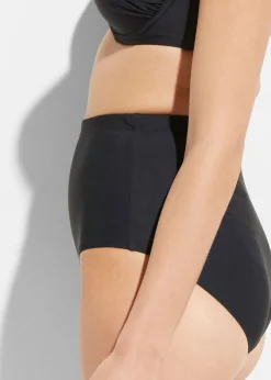 Best Braguita de bikini de tiro alto con ligero efecto moldeador Mujer Conjuntos De Traje De Baño|Vestidos Moldeadores