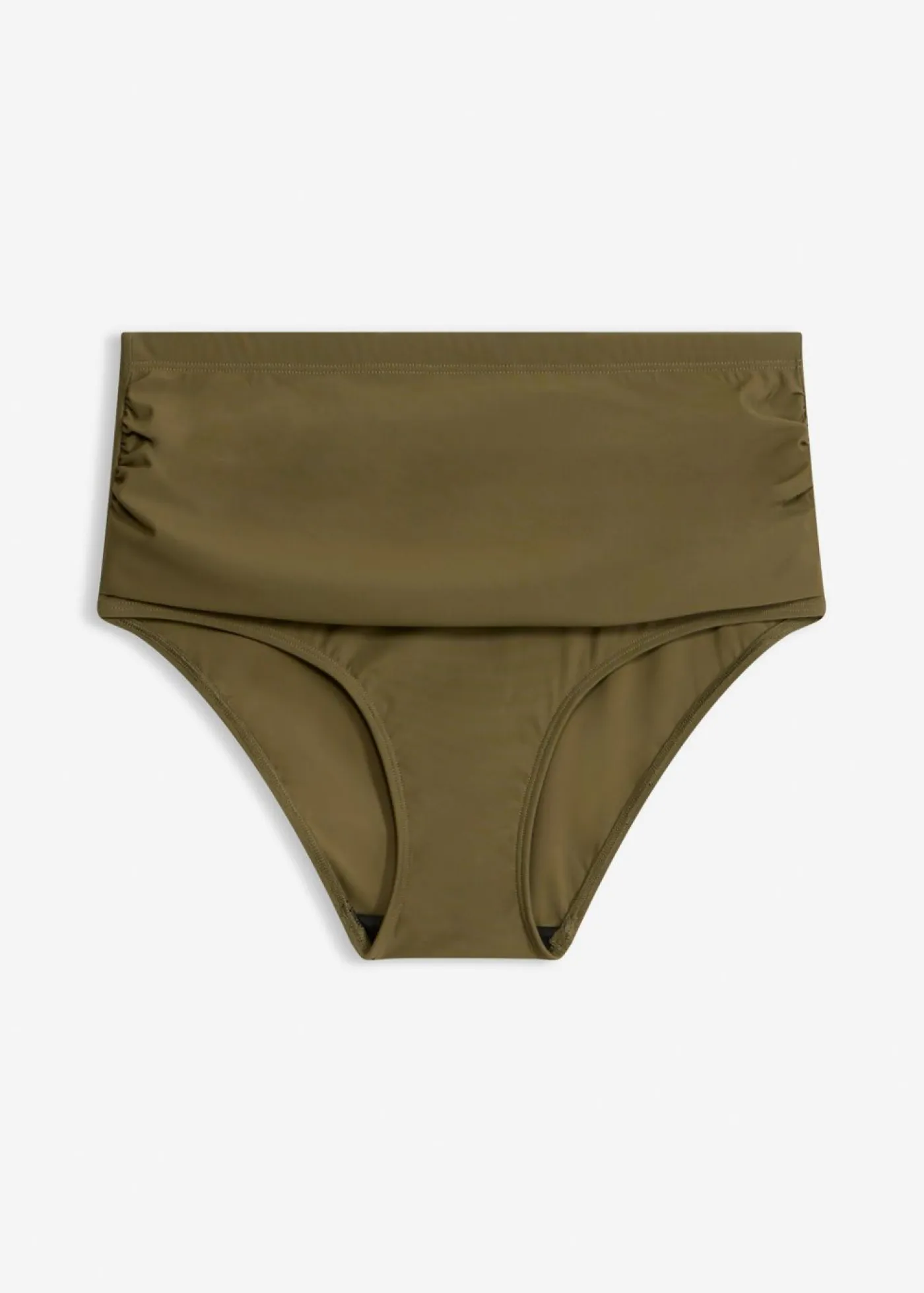 Discount Braguita de bikini highwaist con ligero efecto moldeador y fruncido Mujer Conjuntos De Traje De Baño|Vestidos Moldeadores