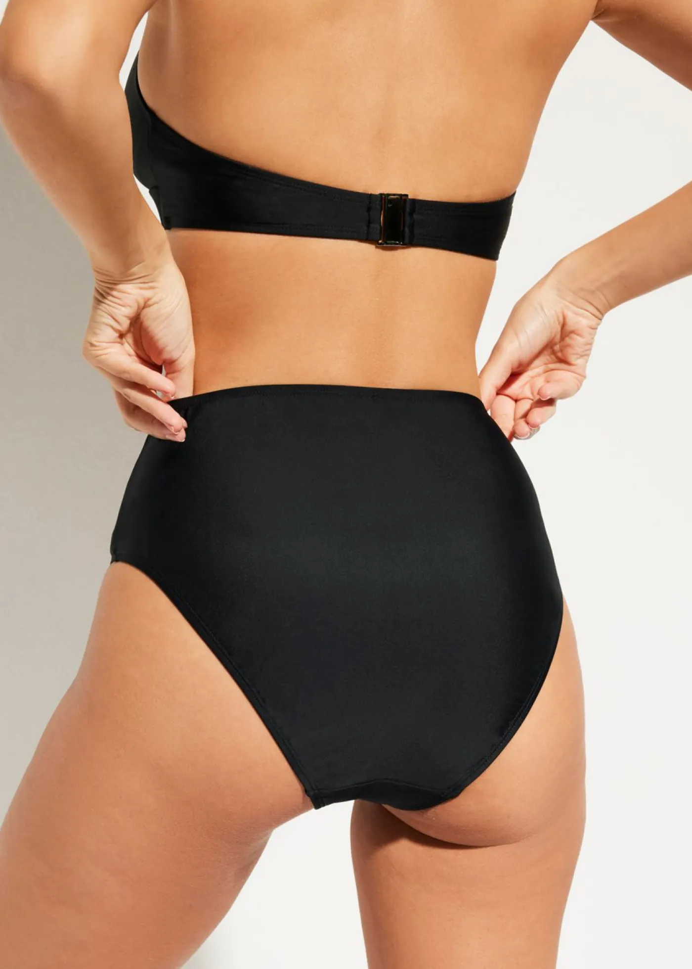 Braguita de bikini highwaist con pernera alta Mujer Conjuntos De Traje De Baño|Tankinis