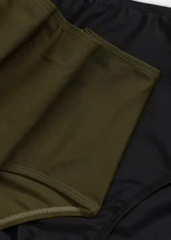 Outlet Braguita de bikini highwaist en paquete doble (2 unidades) Mujer Conjuntos De Traje De Baño|Tankinis
