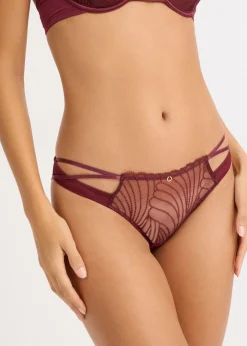 Online Braguita de bordado elegante Mujer Lencería|Bragas