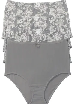 Outlet Braguita de talle alto (4 unidades) Mujer Ropa Interior De Algodón|Bragas