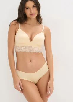 Clearance Braguita hipster + tanga con encaje suave (2 piezas) Mujer Novedades|Novedades