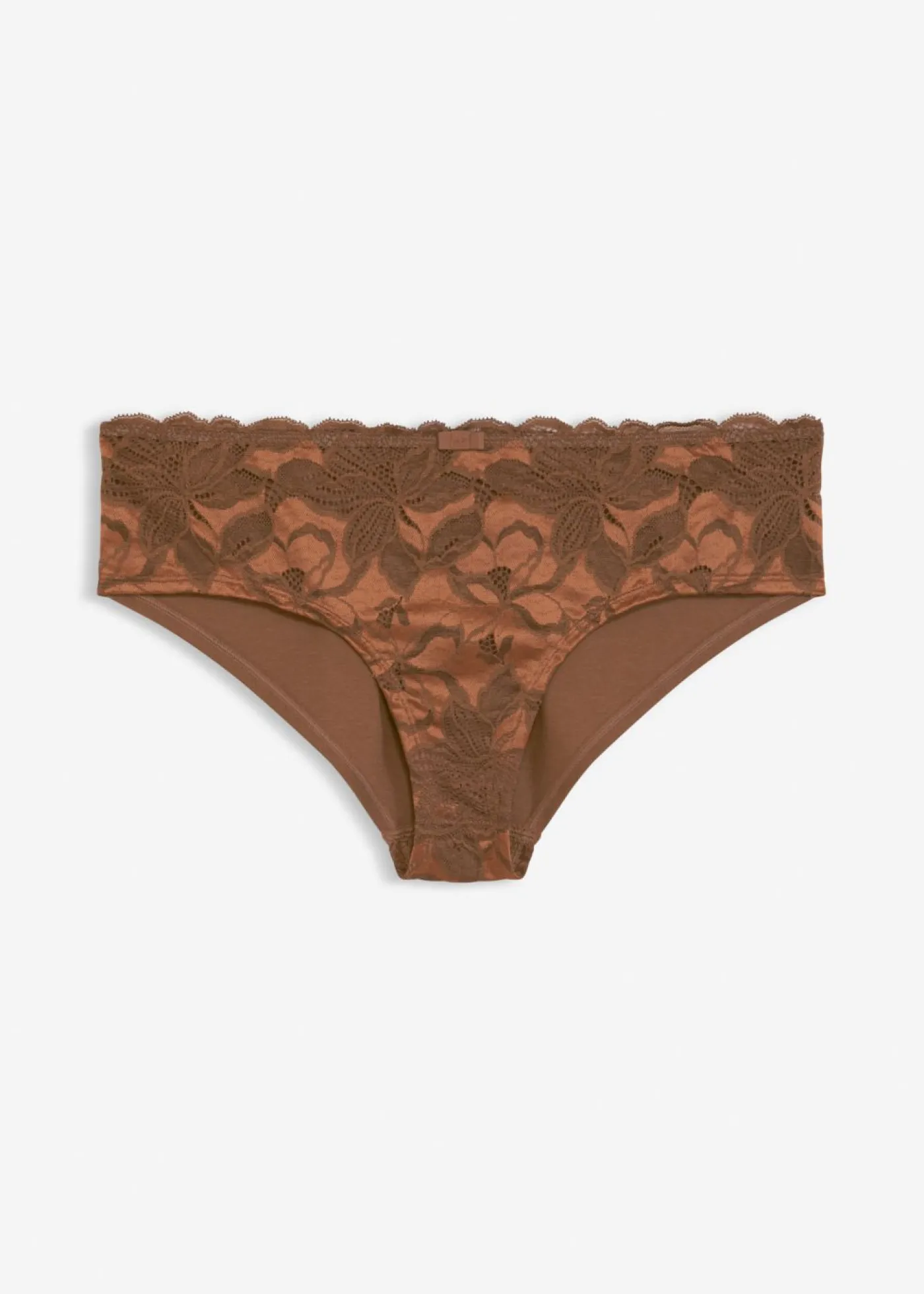 New Braguita hipster de encaje bicolor Mujer Lencería|Bragas