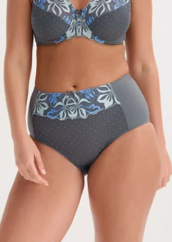 Best Braguita moldeadora con bordado delicado Mujer Lencería|Bragas