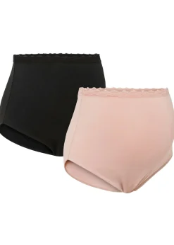 Clearance Braguita premamá de algodón orgánico (2 unidades) Mujer Ropa Interior De Algodón|Premamá Y Lactancia
