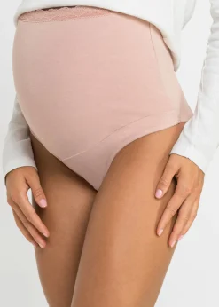 Clearance Braguita premamá de algodón orgánico (2 unidades) Mujer Ropa Interior De Algodón|Premamá Y Lactancia