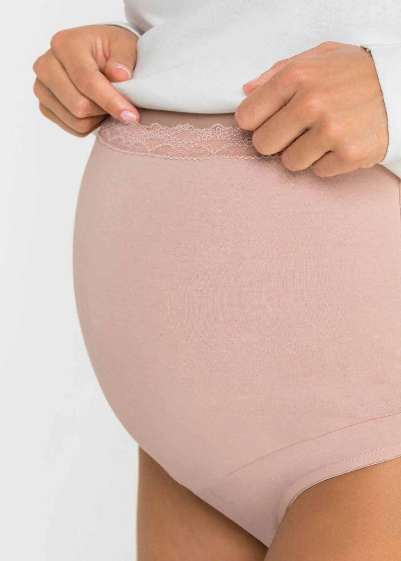 Clearance Braguita premamá de algodón orgánico (2 unidades) Mujer Ropa Interior De Algodón|Premamá Y Lactancia