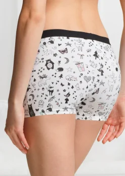 Sale Braguitas bóxer de mujer (4 unidades) Mujer Ropa Interior De Algodón|Bragas