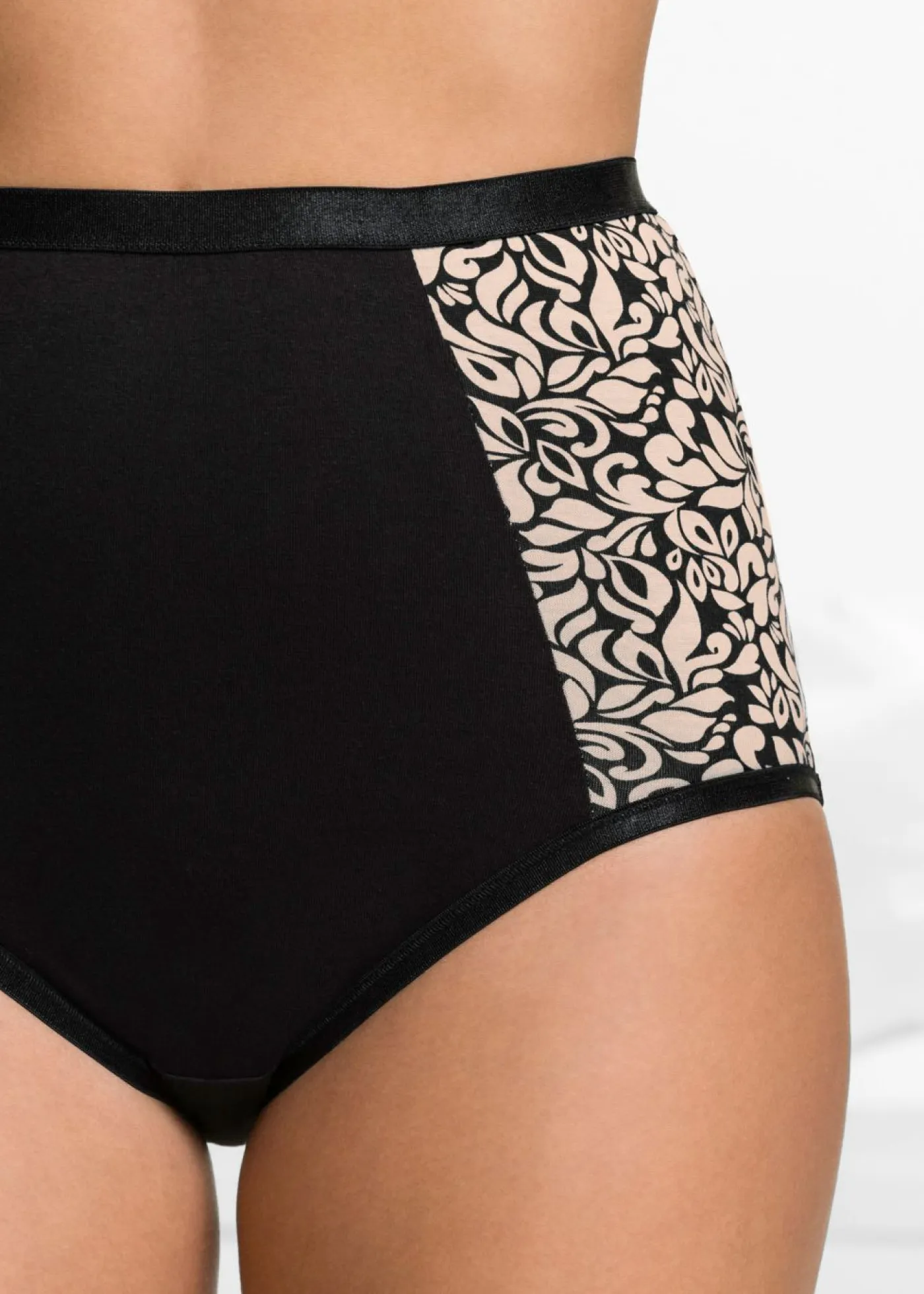 Hot Braguitas de talle alto con algodón orgánico (4 unidades) Mujer Ropa Interior De Algodón|Bragas