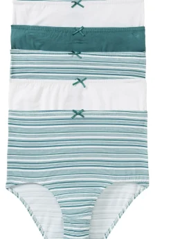 Discount Braguitas de talle alto (6 unidades) Mujer Ropa Interior De Algodón|Bragas