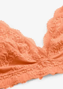 Online Bralette cómodo con algodón orgánico suave y encaje Mujer Temática·Lencería De Primavera|Sujetadores De Copa E A H