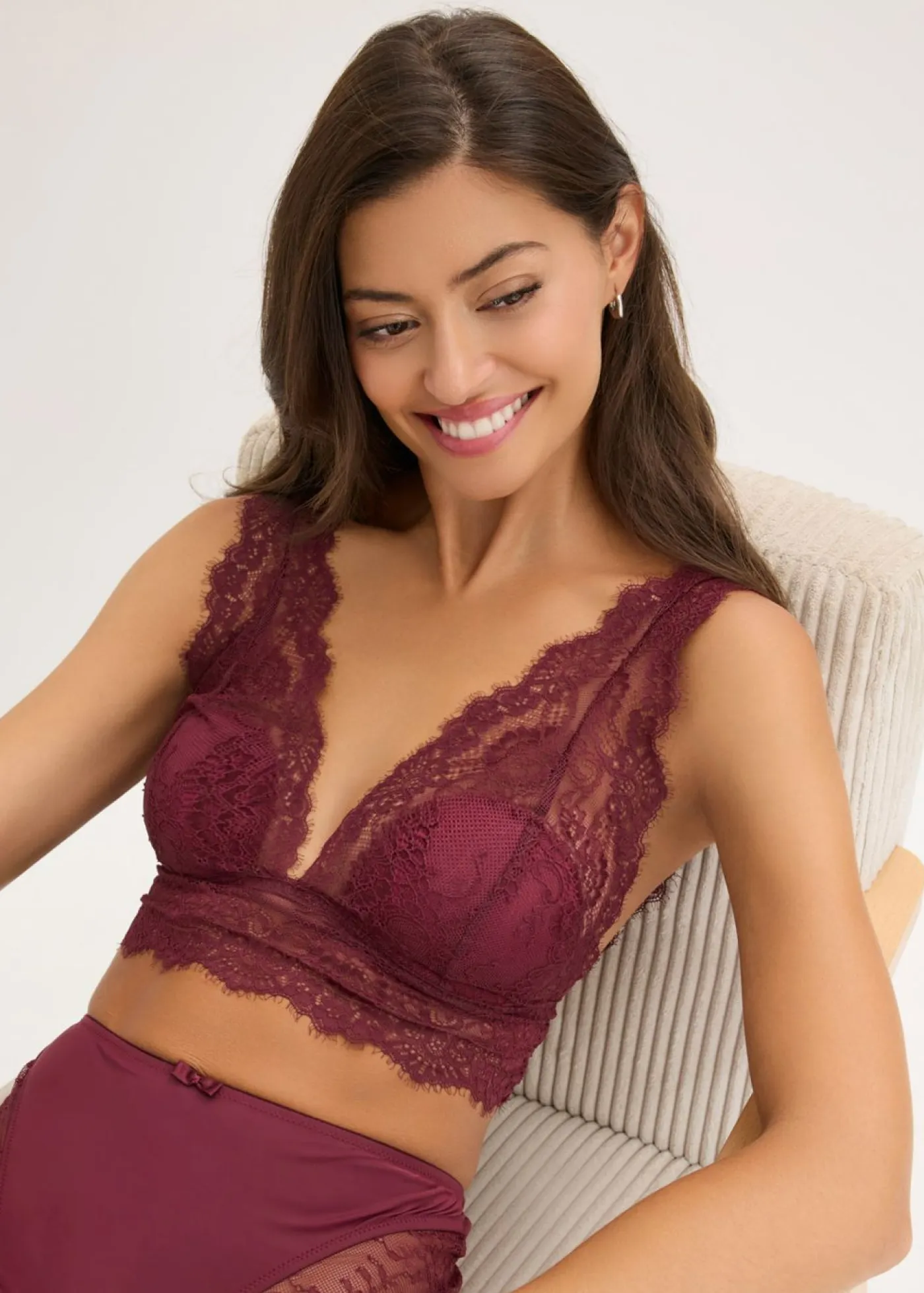 Clearance Bralette de encaje delicado Mujer Lencería|Sujetadores