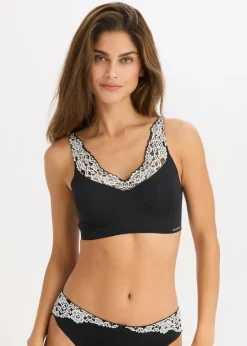 Best Bralette Feel Comfort con corte láser Mujer Sin Costuras|Sujetadores