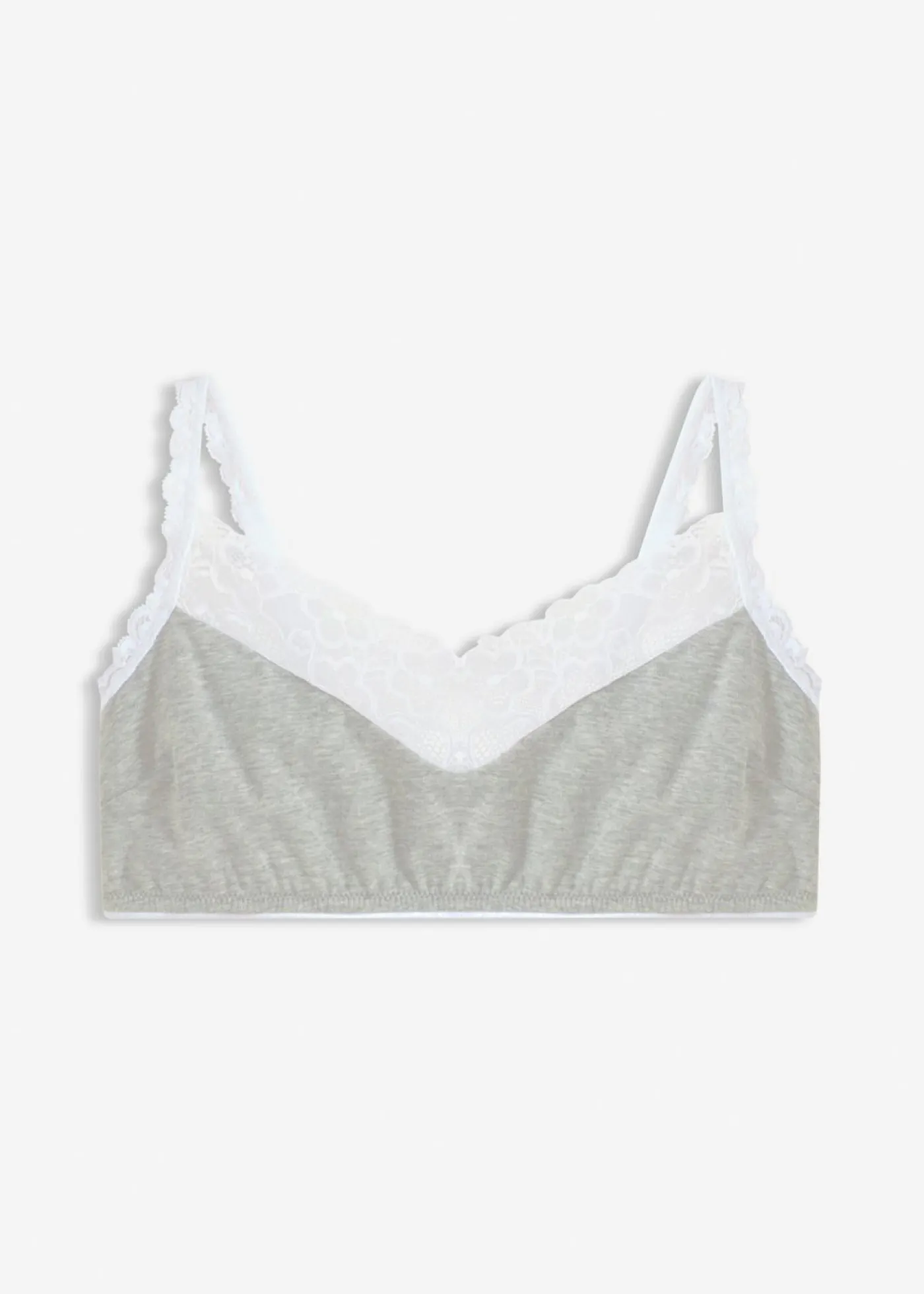 Best Bralette sin aros con algodón y encaje Mujer Ropa Interior De Algodón|Sujetadores