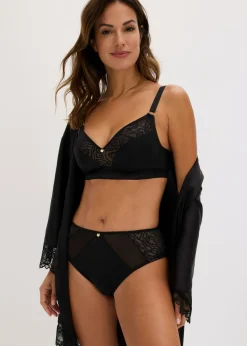 Bralette sin aros con encaje delicado Mujer Sujetadores|Sujetadores De Copa E A H