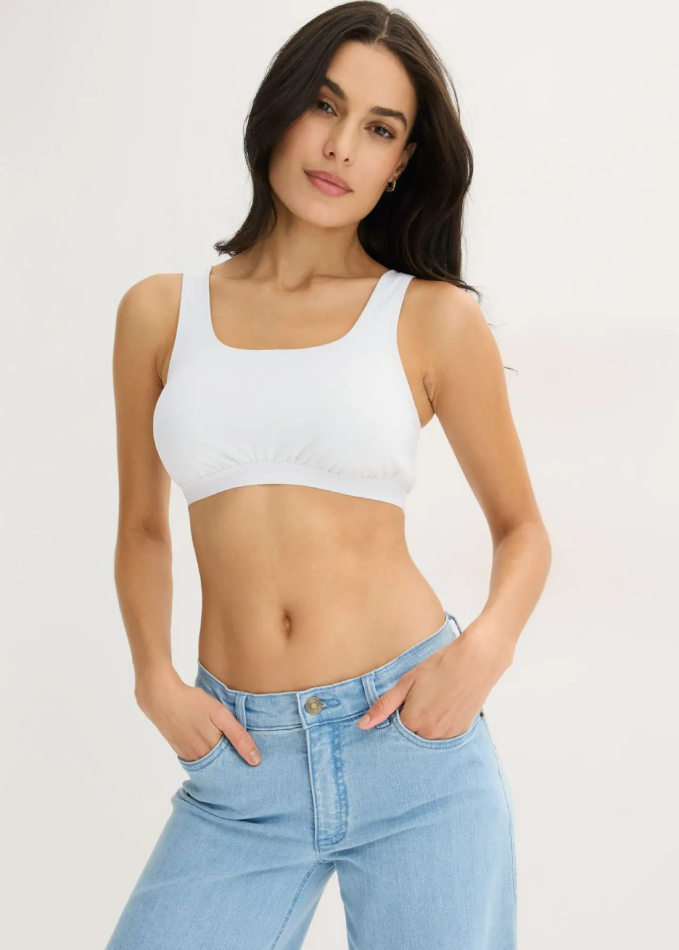 New Bustier de algodón orgánico (3 unidades) Mujer Ropa Interior De Algodón|Ropa Interior Deportiva