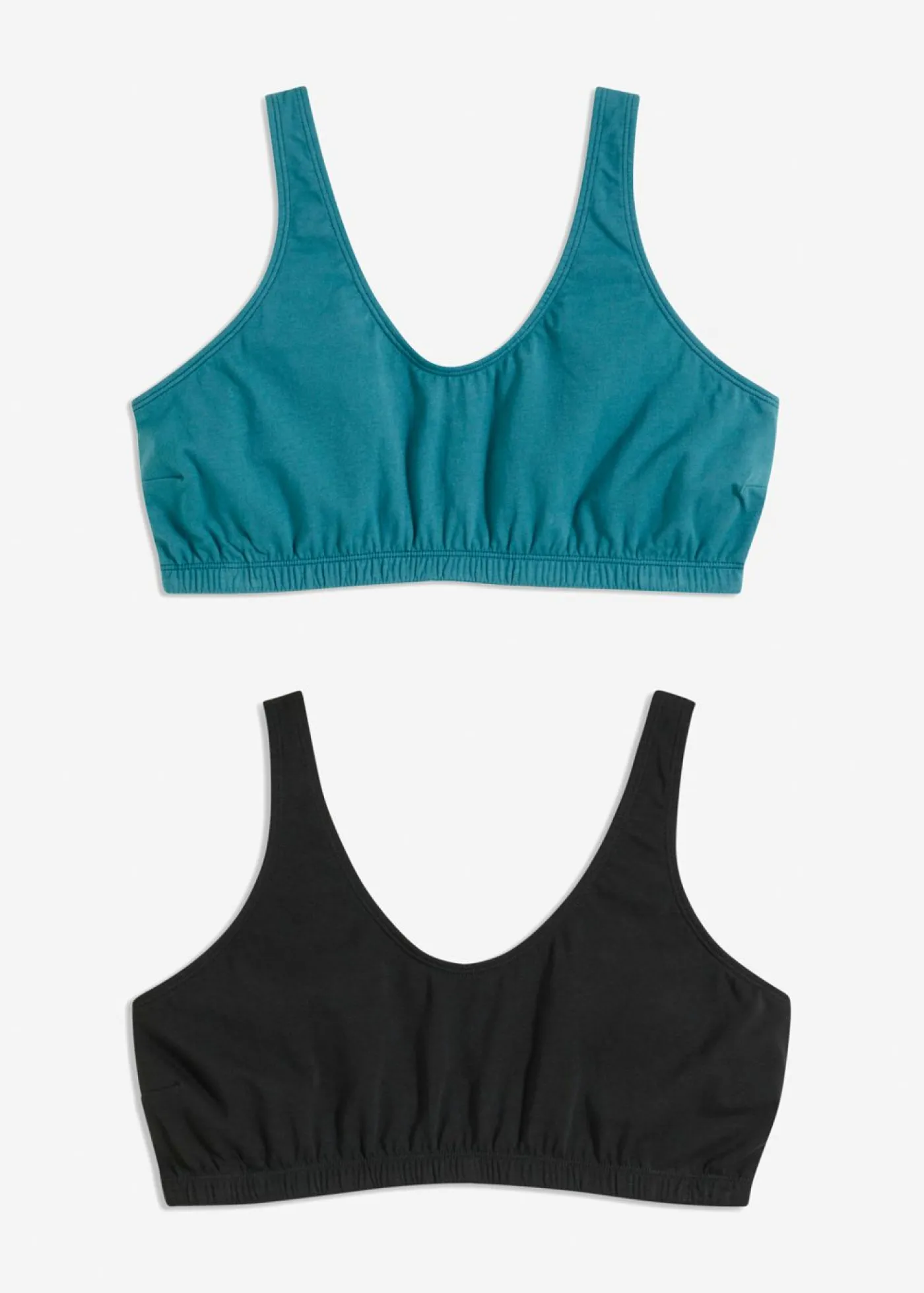Clearance Bustier de algodón (2 unidades) Mujer Básicos|Ropa Interior De Algodón