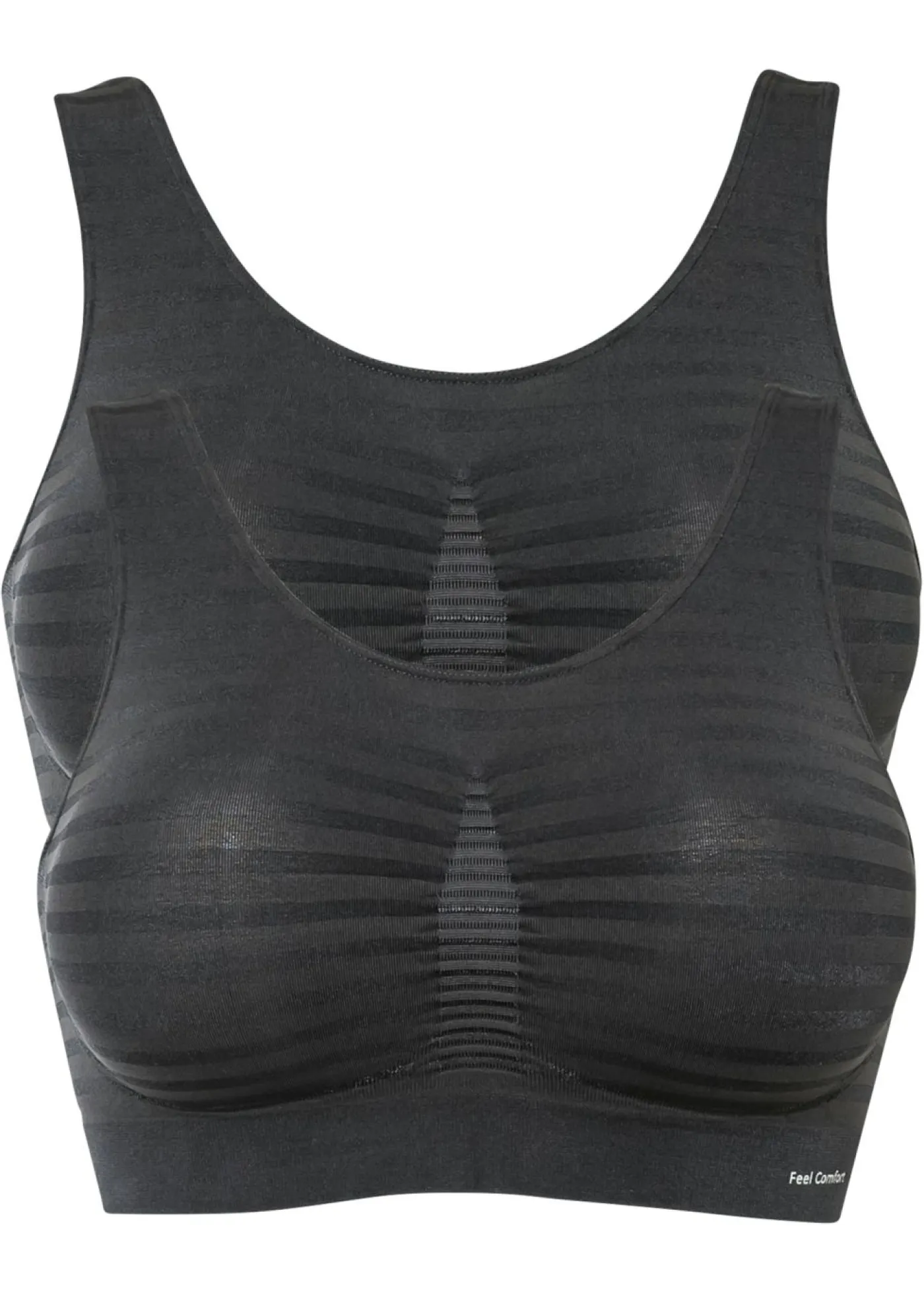Outlet Bustier Feel Comfort sin costuras (2 unidades) Mujer Sin Costuras|Básicos
