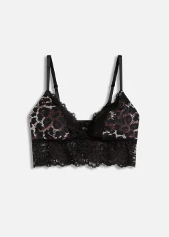 Hot Bustier triangular con encaje Mujer Lencería|Sujetadores