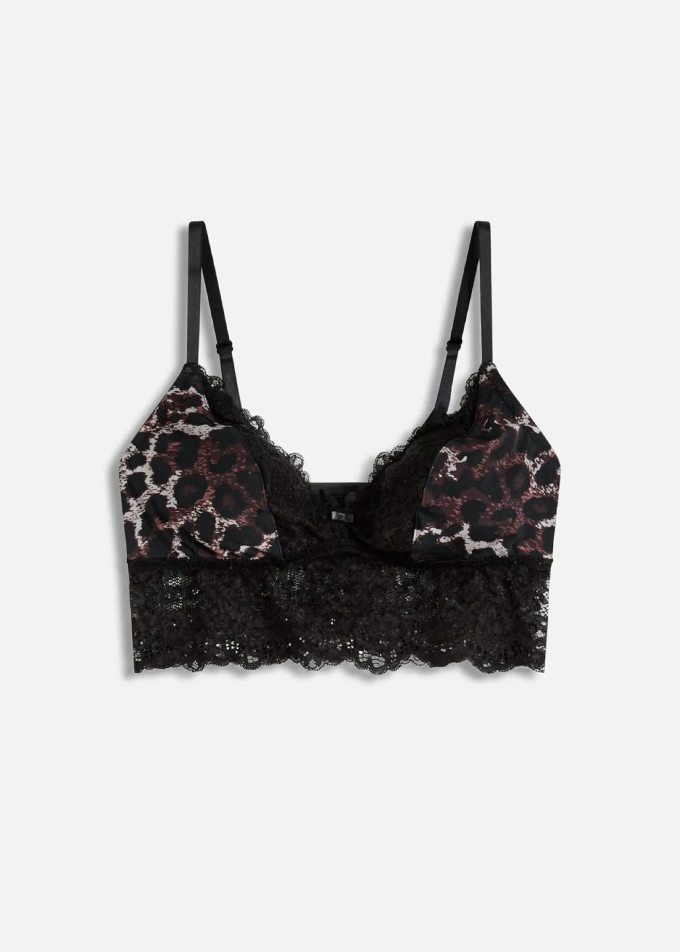 Hot Bustier triangular con encaje Mujer Lencería|Sujetadores