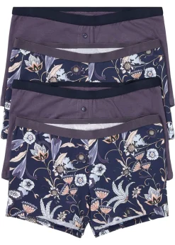 Outlet Bóxer de algodón orgánico para mujer (4 unidades) Mujer Ropa Interior De Algodón|Bragas
