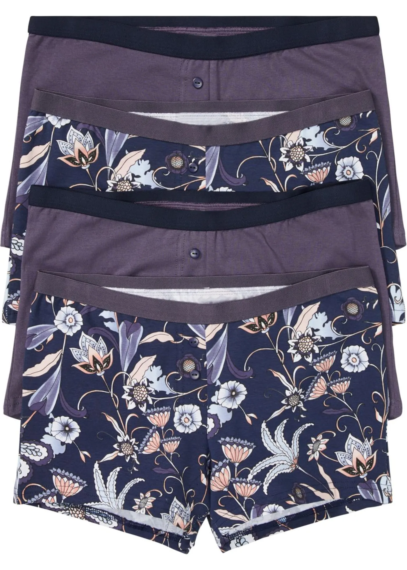 Outlet Bóxer de algodón orgánico para mujer (4 unidades) Mujer Ropa Interior De Algodón|Bragas