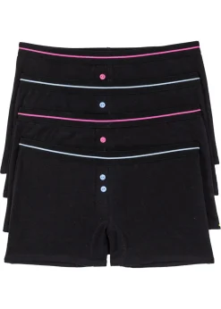 Clearance Bóxer de mujer (4 unidades) Mujer Ropa Interior De Algodón|Bragas
