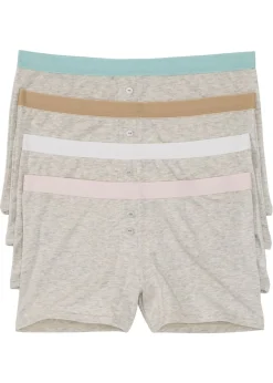 Sale Bóxer de mujer (4 unidades) Mujer Ropa Interior De Algodón|Bragas