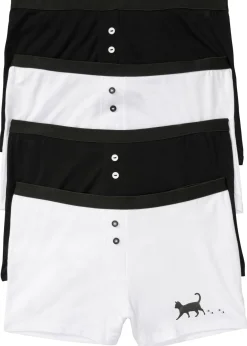Best Bóxer de mujer (4 unidades) Mujer Ropa Interior De Algodón|Bragas