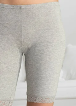 New Bóxer largo con encaje para mujeres (3 unidades) Mujer Ropa Interior De Algodón|Bragas