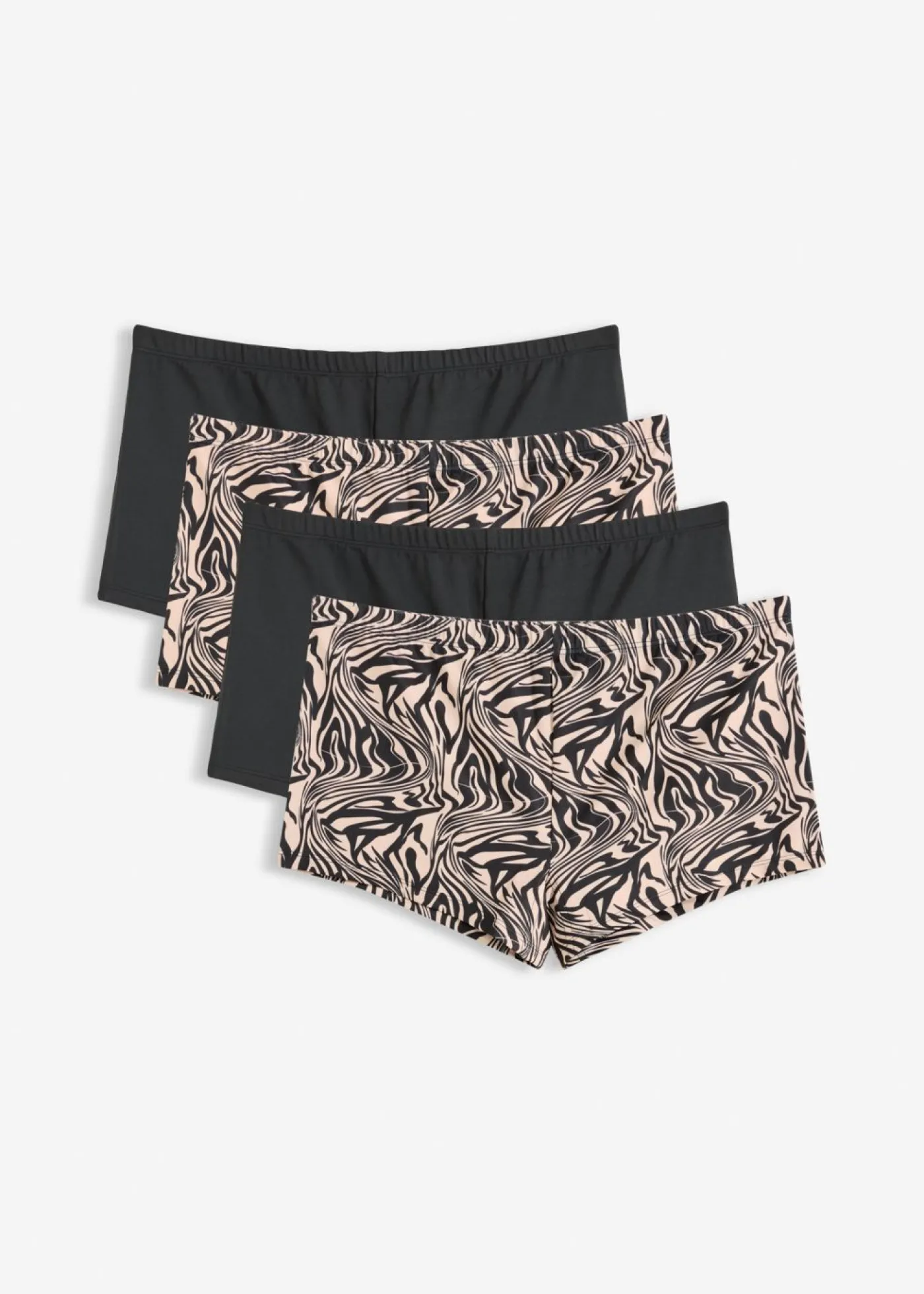 Outlet Bóxers de microfibra lisa para mujer (4 unidades) Mujer Bragas|Novedades
