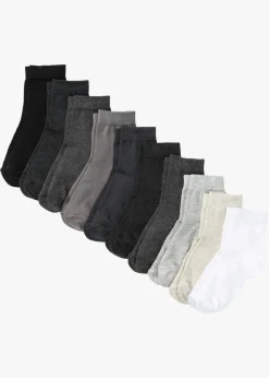 Best Calcetines cortos con algodón orgánico (10 pares) Mujer Multipack|Niño·Calcetines