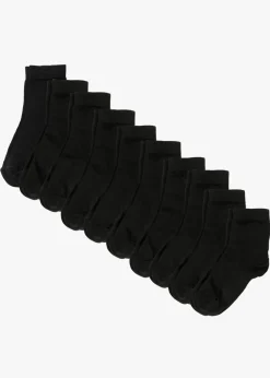 New Calcetines cortos con algodón orgánico (10 pares) Mujer Multipack|Niño·Calcetines