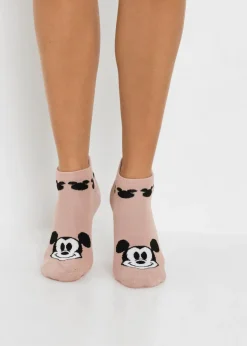 Discount Calcetines cortos de Mickey Mouse (3 pares) Mujer Multipack|Niña·Calcetines Y Leotardos