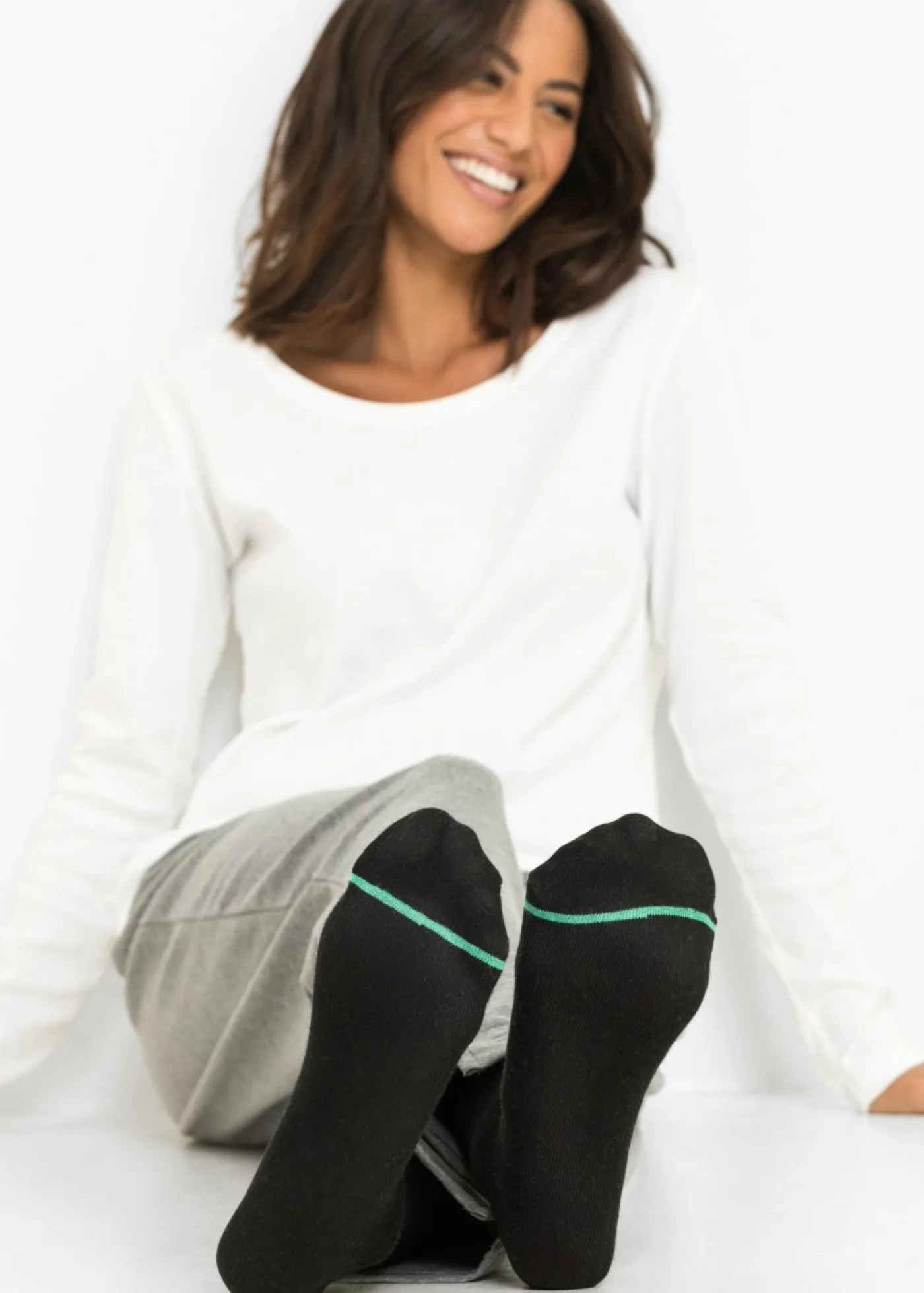 Best Calcetines de algodón orgánico (5 pares) Mujer Medias|Ropa Interior·Calcetines