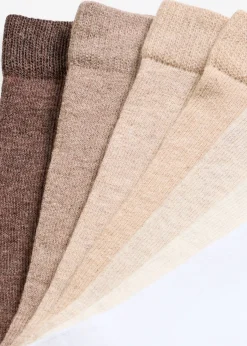 Calcetines de algodón orgánico (10 unidades) Mujer Multipack|Niño·Calcetines
