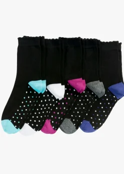 Sale Calcetines de algodón orgánico (5 pares) Mujer Medias, Panties Y Calcetines