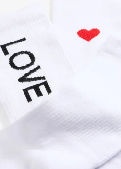 Calcetines deportivos con algodón orgánico (4 pares) Mujer Medias, Panties Y Calcetines