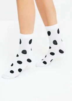 Discount Calcetines deportivos cortos con algodón orgánico (5 pares) Mujer Medias, Panties Y Calcetines