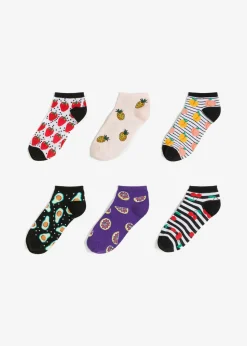 Discount Calcetines deportivos de algodón orgánico (6 pares) Mujer Medias, Panties Y Calcetines