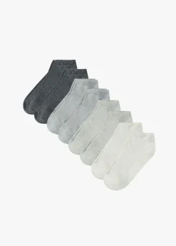 Clearance Calcetines deportivos de algodón orgánico (8 pares) Mujer Multipack|Niño·Calcetines