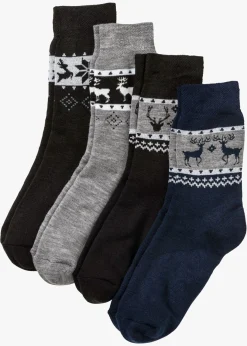 Sale Calcetines térmicos unisex (paquete de 4 unidades) Mujer Medias|Sandalias