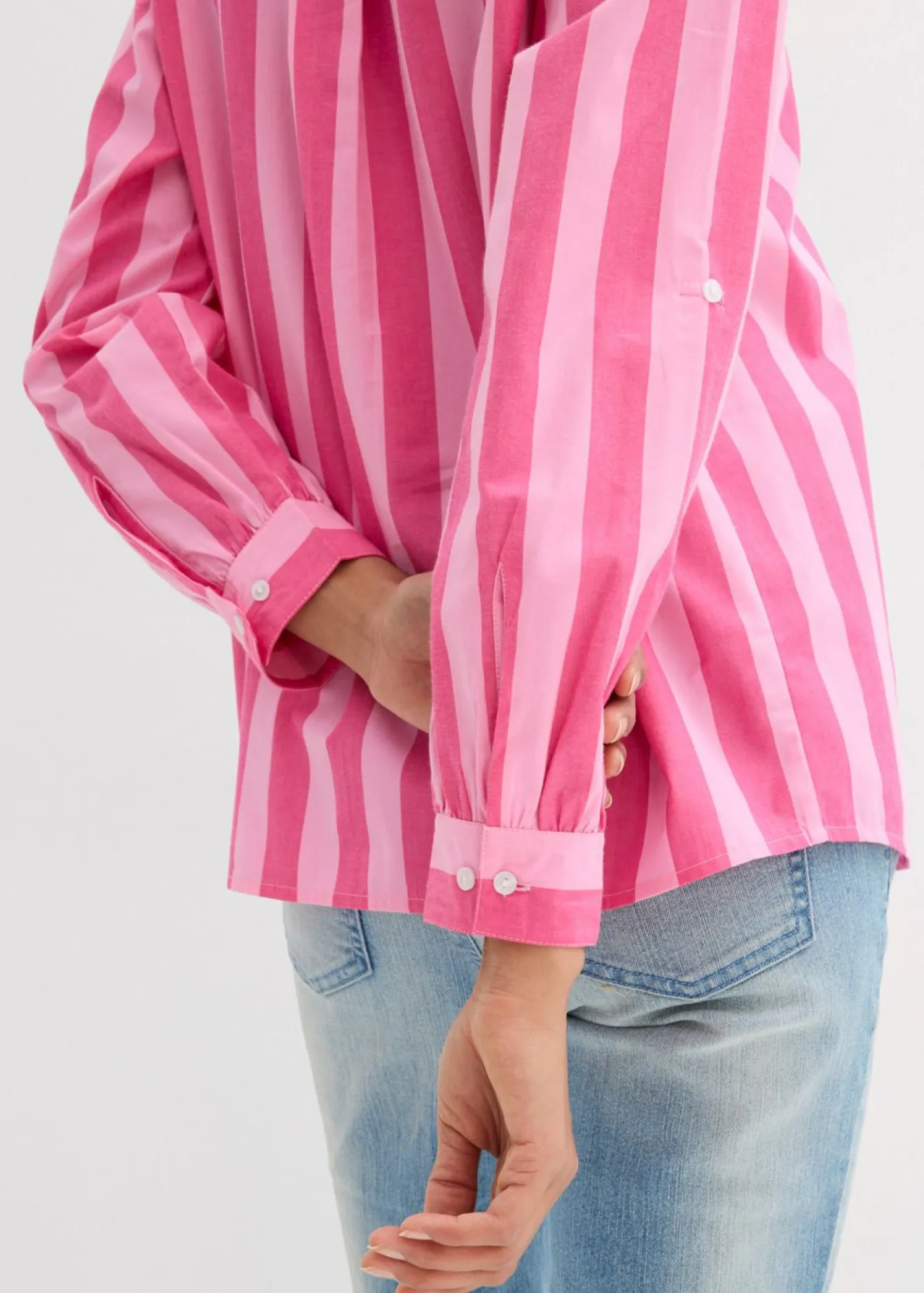 Outlet Camisa de algodón orgánico puro Mujer Camisas Y Blusas|Novedades
