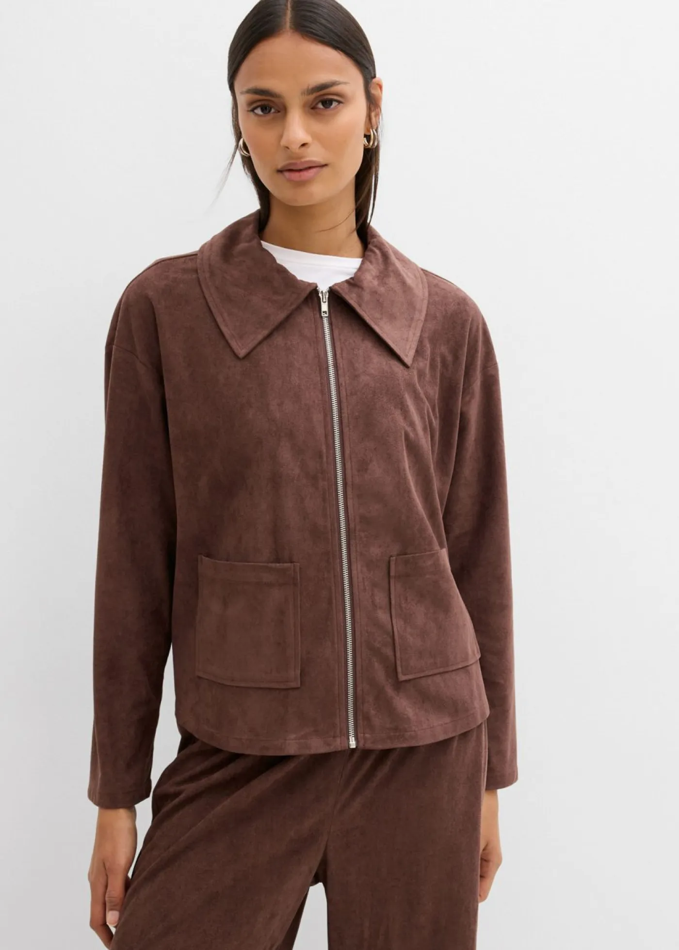 Discount Camisa de ante sintético Mujer Chaquetas Y Abrigos